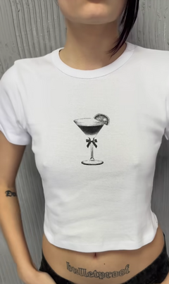 Baby Tee Coctel - comprar online