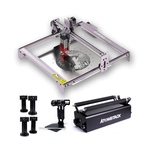 Grabadora y Cortadora Laser A5 Pro 40w + Accesorio Rotativo - comprar online