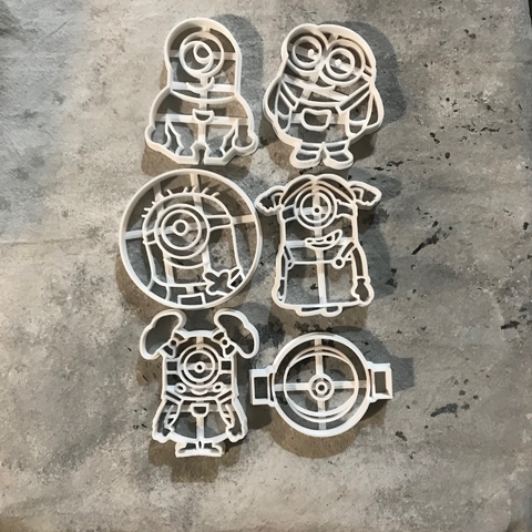 Minions mini x6