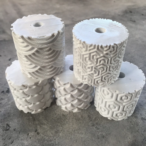 Rodillos texturadores x5 B