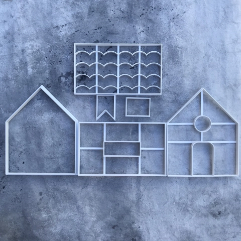 Casita para armar T 16cm