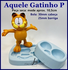 Molde Aquele Gatinho P - 9,5cm - Coleção Itacy Moreno