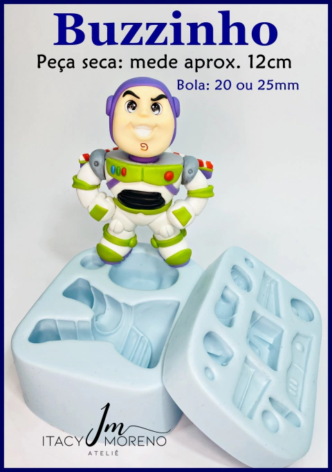 Molde Buzzinho - 12 cm - Coleção Itacy Moreno