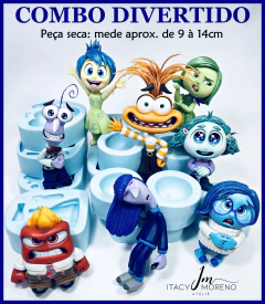 Molde Combo Divertido (8 Personagens) - Coleção Itacy Moreno
