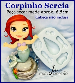 Molde Corpinho Sereia - Coleção Itacy Moreno - comprar online