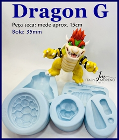 Molde Dragon G - 15cm - Coleção Itacy Moreno