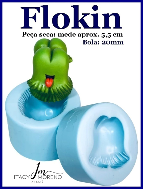 Molde Flokin - 5,5cm - Coleção Itacy Moreno - comprar online