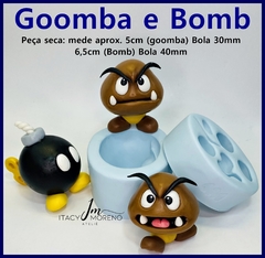 Olhos Resinados Monicart's - Goomba - CARTELA PEQUENA - comprar online