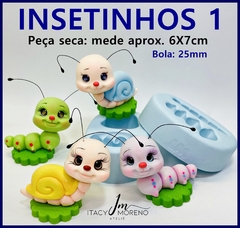 Molde Insetinhos 1 - 6x7cm Coleção Itacy Moreno