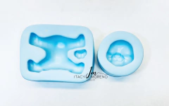 Molde Rei Leo P - 9cm - Coleção Itacy Moreno - comprar online