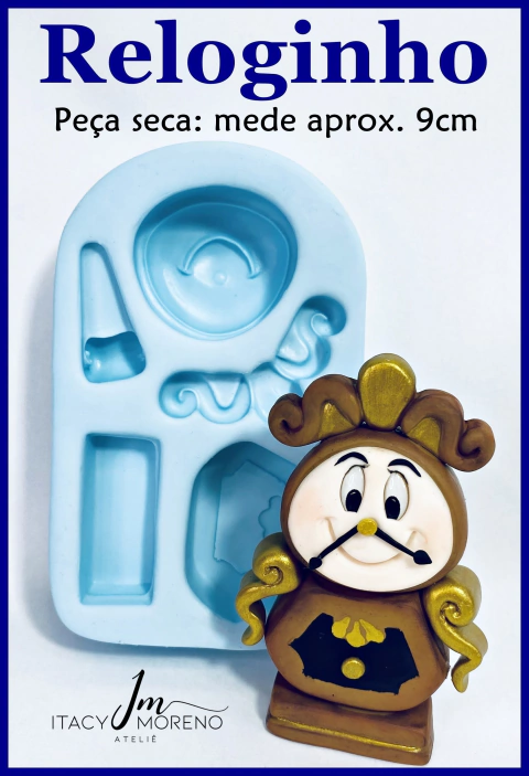 Molde Reloginho - 9cm - Coleção Itacy Moreno