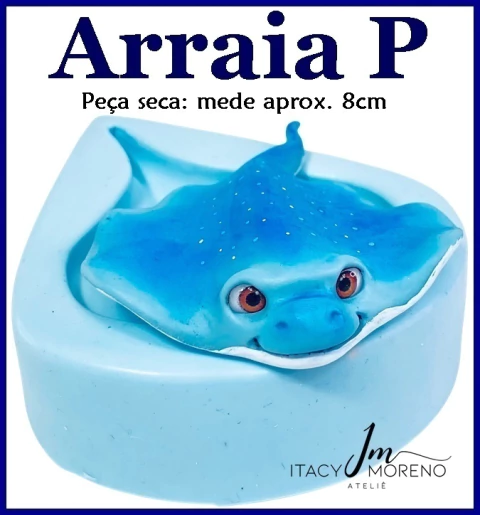Molde Arraia P - 8cm - Coleção Itacy Moreno - comprar online