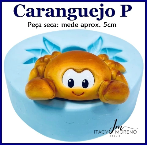Molde Caranguejo P - 5cm - Coleção Itacy Moreno - comprar online