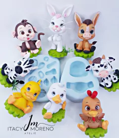 Molde Bichinhos PP - Coleção Itacy Moreno - comprar online