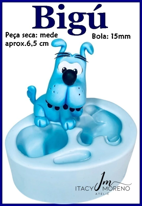 Molde Bigú - 6,5cm - Coleção Itacy Moreno - comprar online