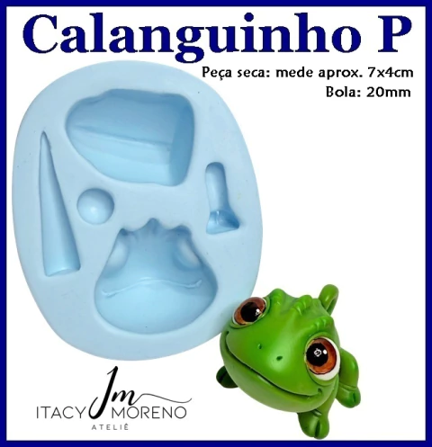 Molde Calanguinho P - 7 cm - Coleção Itacy Moreno