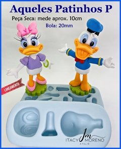 Molde Aqueles Patinhos P - Coleção Itacy Moreno