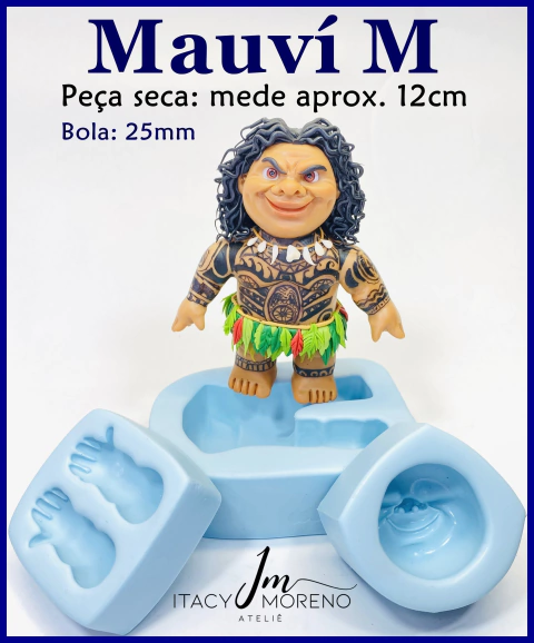Molde Mauví M - 12 cm - Coleção Itacy Moreno