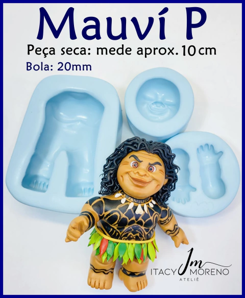 Molde Mauví P - 10 cm - Coleção Itacy Moreno