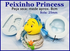 Molde Peixinho Princess - Coleção Itacy Moreno - comprar online