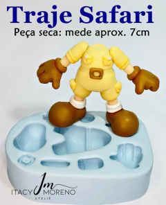 Molde Traje Safari M - 7,5 cm - Coleção Itacy Moreno - comprar online