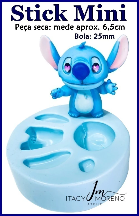 Molde Stick Mini - 6,5cm - Coleção Itacy Moreno - comprar online