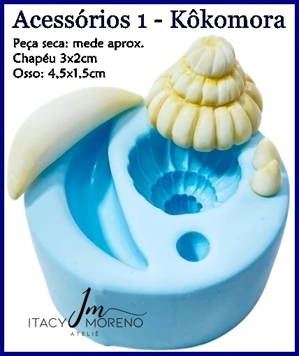 Molde Acessório 1 Kôkomora - Coleção Itacy Moreno - comprar online