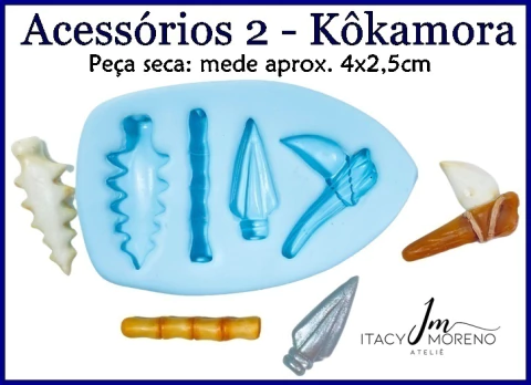Molde Acessórios 2 Kôkomora - Coleção Itacy Moreno - comprar online