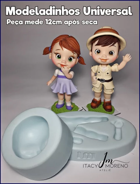 Molde Modeladinhos Universal - Coleção Itacy Moreno