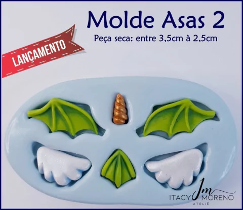 Molde Asas 2 - Coleção Itacy Moreno