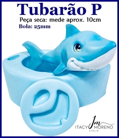Molde Tubarão P - 10cm - Coleção Itacy Moreno - comprar online