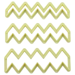 Cortador Chevron - 3 Pçs - comprar online