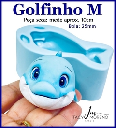 Molde Golfinho M - 10cm - Coleção Itacy Moreno na internet