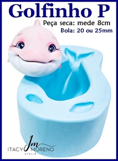 Molde Golfinho P - 8cm - Coleção Itacy Moreno na internet