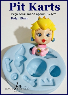 Molde Pit Karts - 6x3cm - Coleção Itacy Moreno