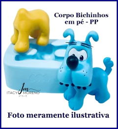 Molde Corpo Bichinhos em Pé PP - 4cm - Coleção Itacy Moreno na internet