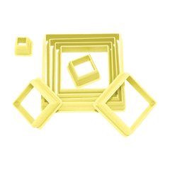 Cortador quadrado - 8 Pçs