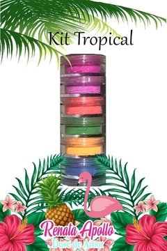 Pó Celestial Renata Apollo - Kit Tropical - Opaco