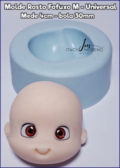 Molde Itacy Moreno - Rosto Fofuxos M - Universal