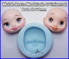 Molde Itacy Moreno - Rostinho Modelado G Universal