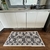 Alfombra textil liviana de cordura tamaño grande, no es vinílica pero si es impermeable, resistente y antidesgarro. Ideal para decorar el living y para exteriores. Panda Rojo Deco, decoración para tu hogar.