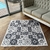 Alfombra textil liviana de cordura tamaño grande, no es vinílica pero si es impermeable, resistente y antidesgarro. Ideal para decorar el living y para exteriores. Panda Rojo Deco, decoración para tu hogar.