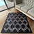 Alfombra textil liviana de cordura tamaño grande, no es vinílica pero si es impermeable, resistente y antidesgarro. Ideal para decorar el living y para exteriores. Panda Rojo Deco, decoración para tu hogar.