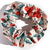 Scrunchie Flores Rojas