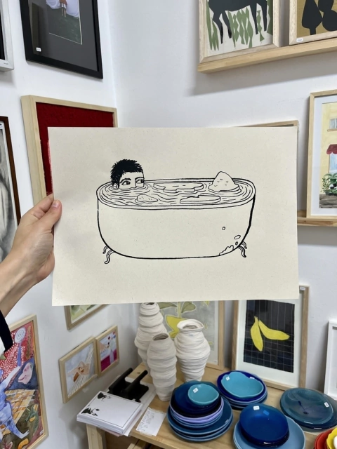 Print serigrafía - Powerpaola