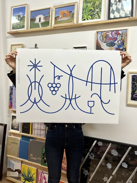 Poster Lardito - María Centeno