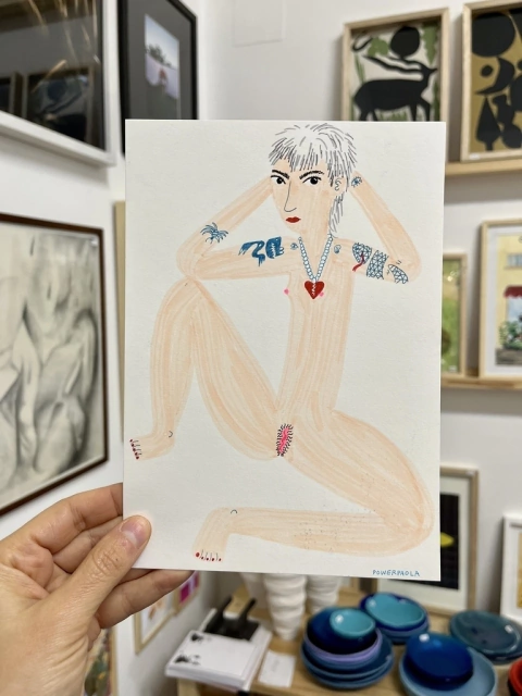 Sin Titulo (collar corazon) - Powerpaola