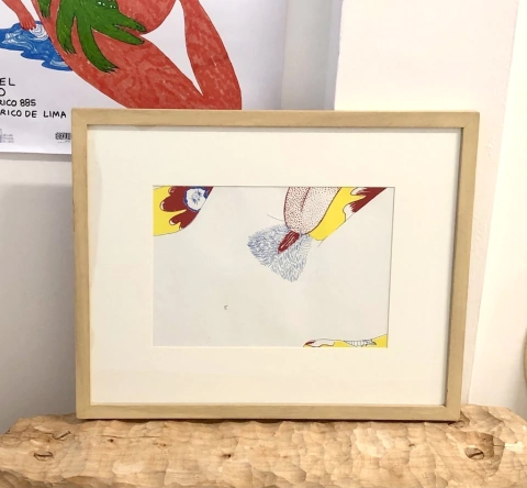 Serigrafía enmarcada - Powerpaola