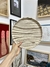 Plato playo 24cm raya marron - Estudio Forma