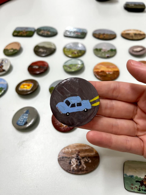 Prendedor auto - Javier Velasco